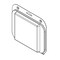Visipak Thermoform-CLAMSHELL-#305-6.562-7.562-5.063-5.063-0.500-0.015-CLEAR, 250PK 305TF - alternate 1